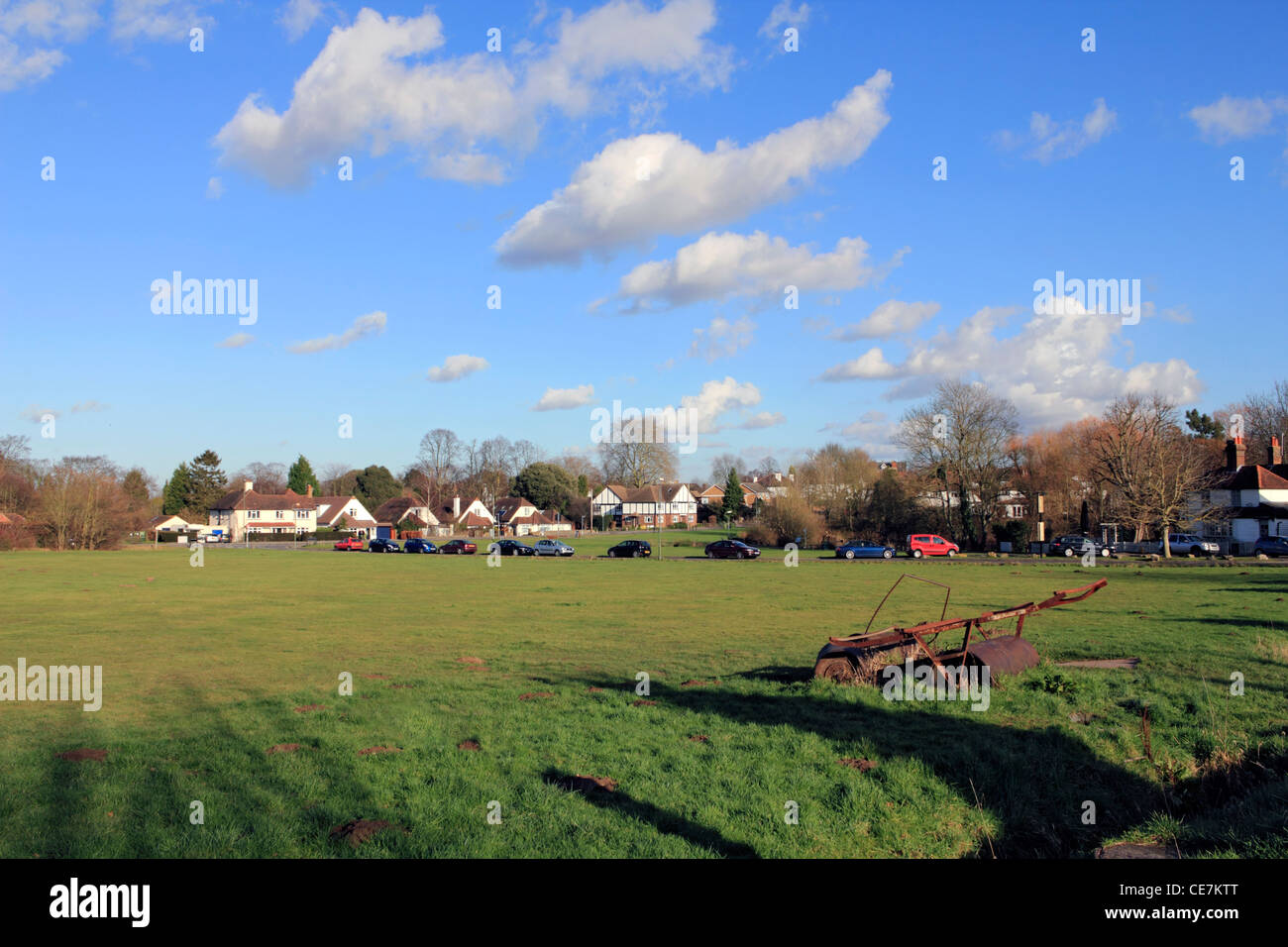 Stamford Green Epsom Surrey England UK Stock Photo Alamy