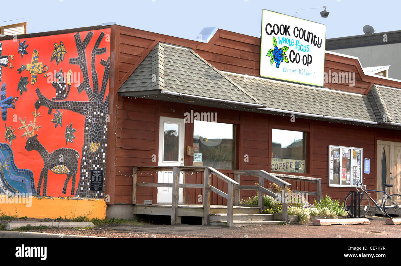 Cook County Whole Foods CoOp in Grand Marais, Minnesota on the North
