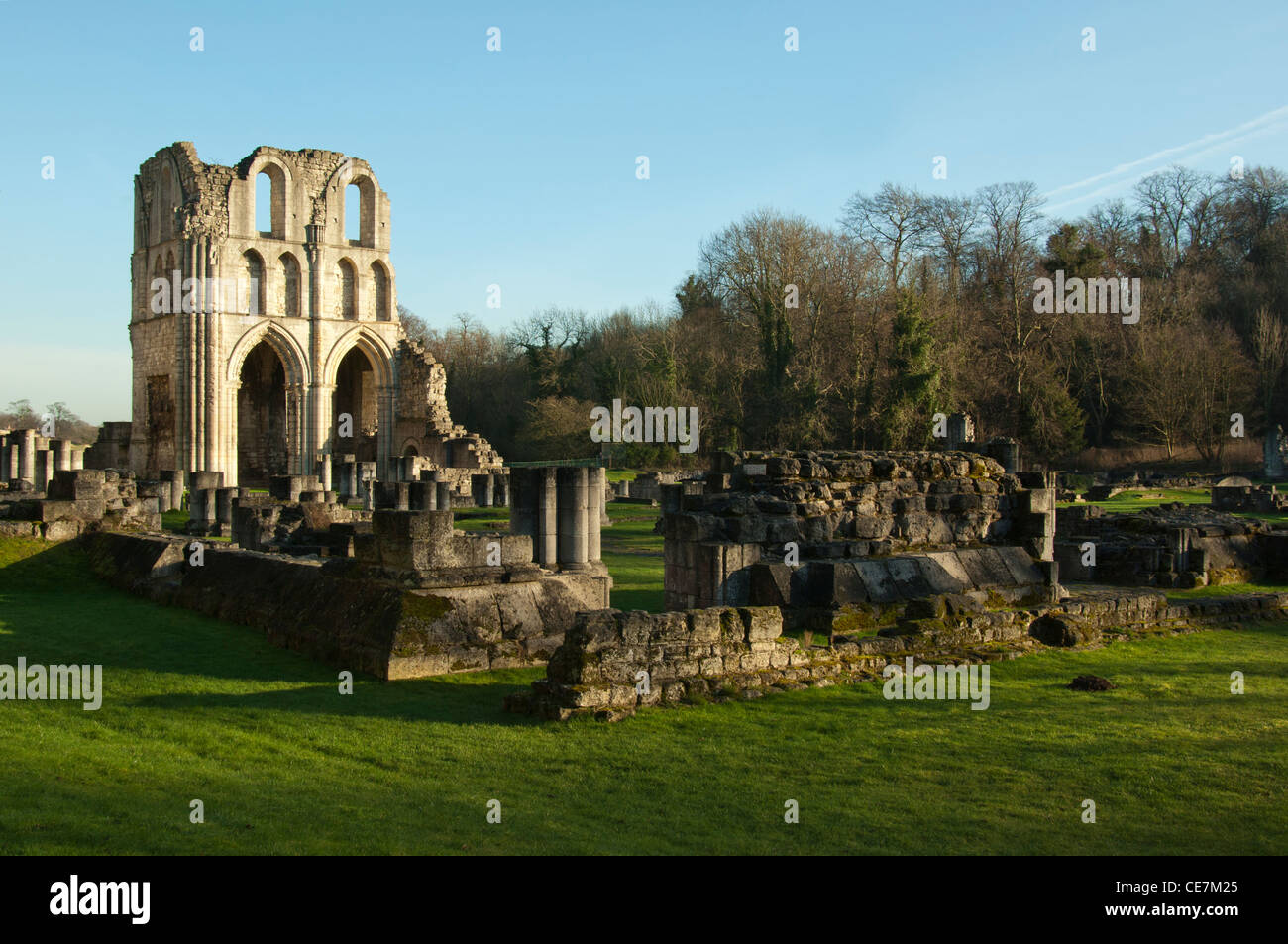 Roche Abbey, South Yorkshire, England. Stock Photo