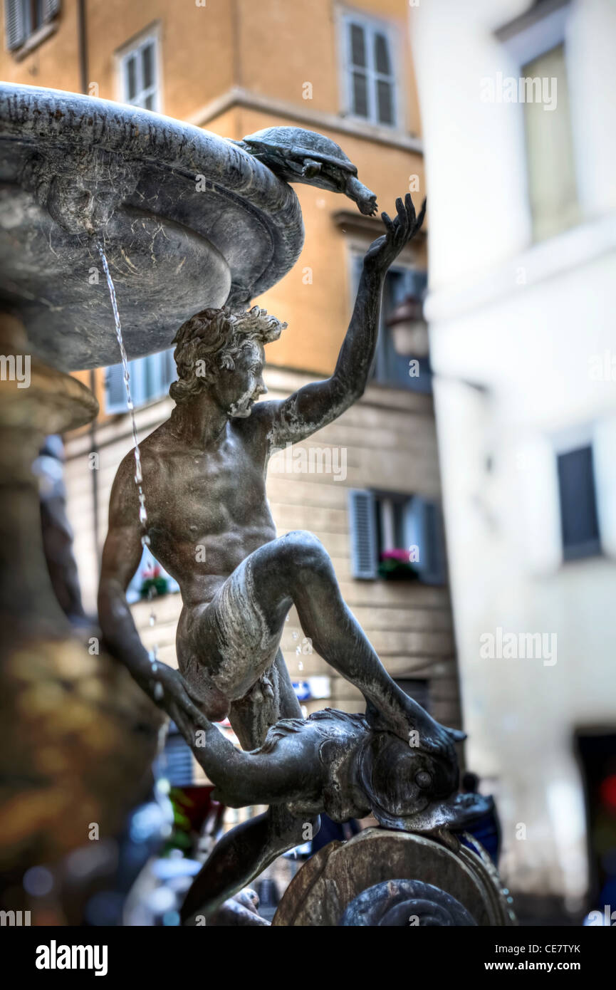 Tortoise Rome Tortoise fountain rome hi-res stock photography and images - Alamy