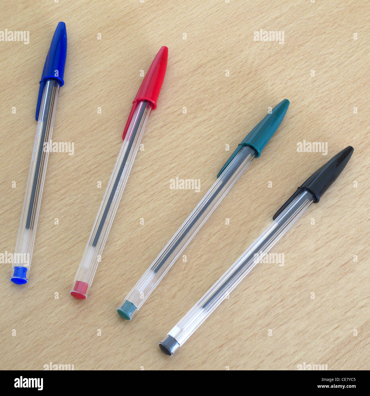 Bic red biro pen hi-res stock photography and images - Alamy