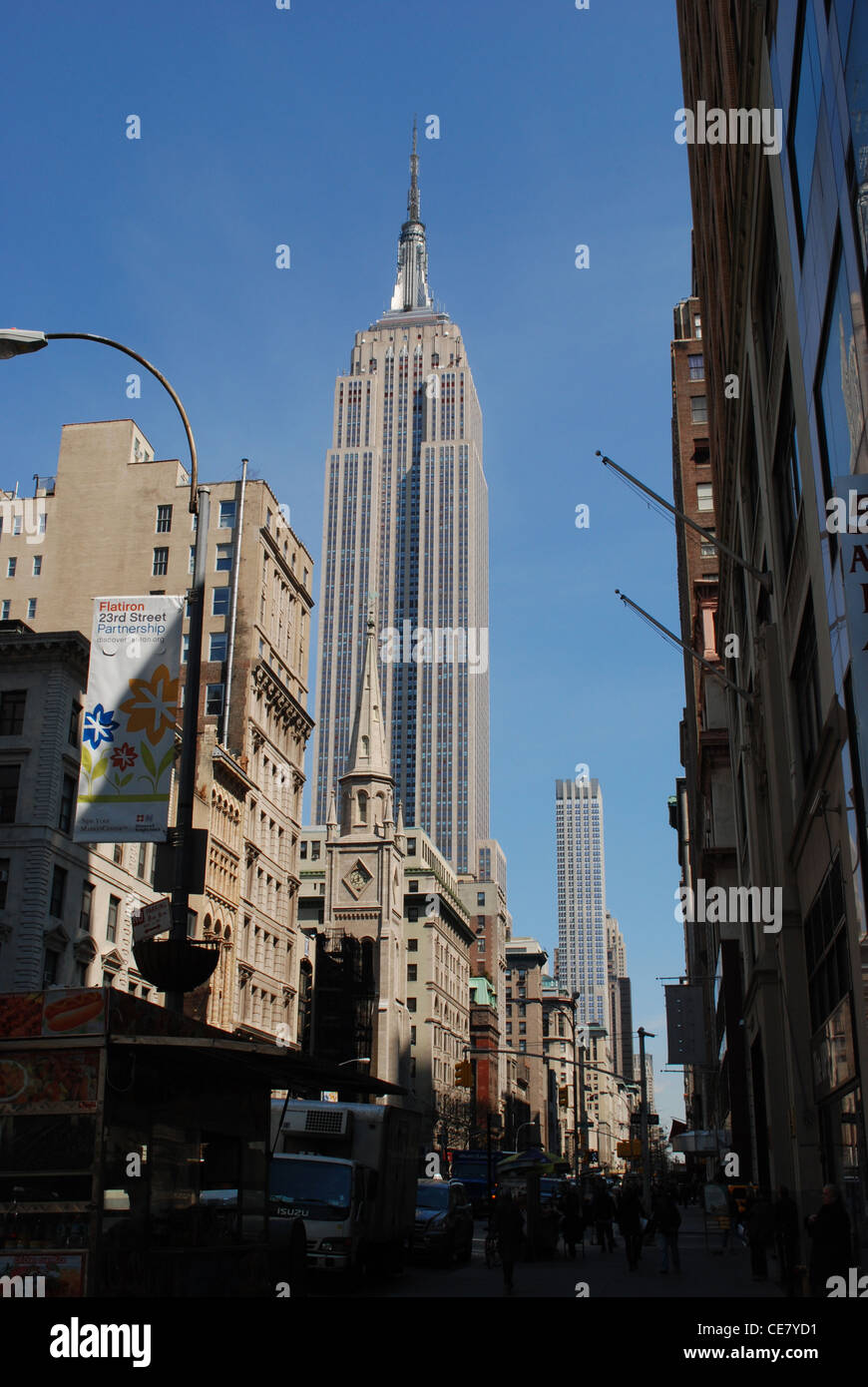 Empire State Building Stock Photo