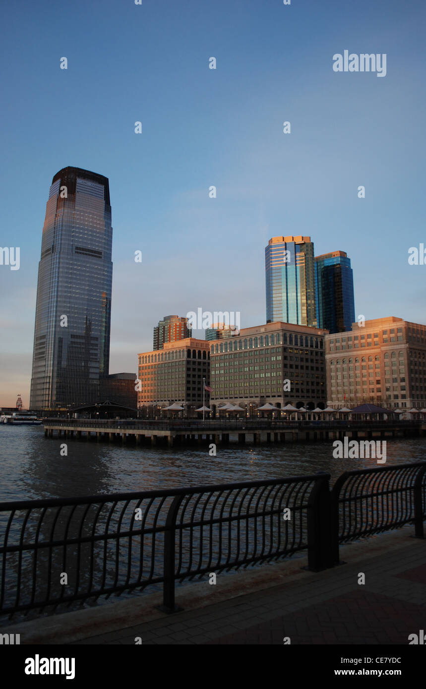 Jersey City pier Stock Photo Alamy