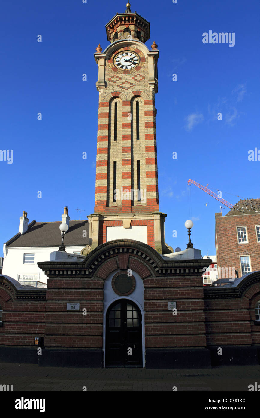Epsom clock tower is 70 feet high and designed by London architects