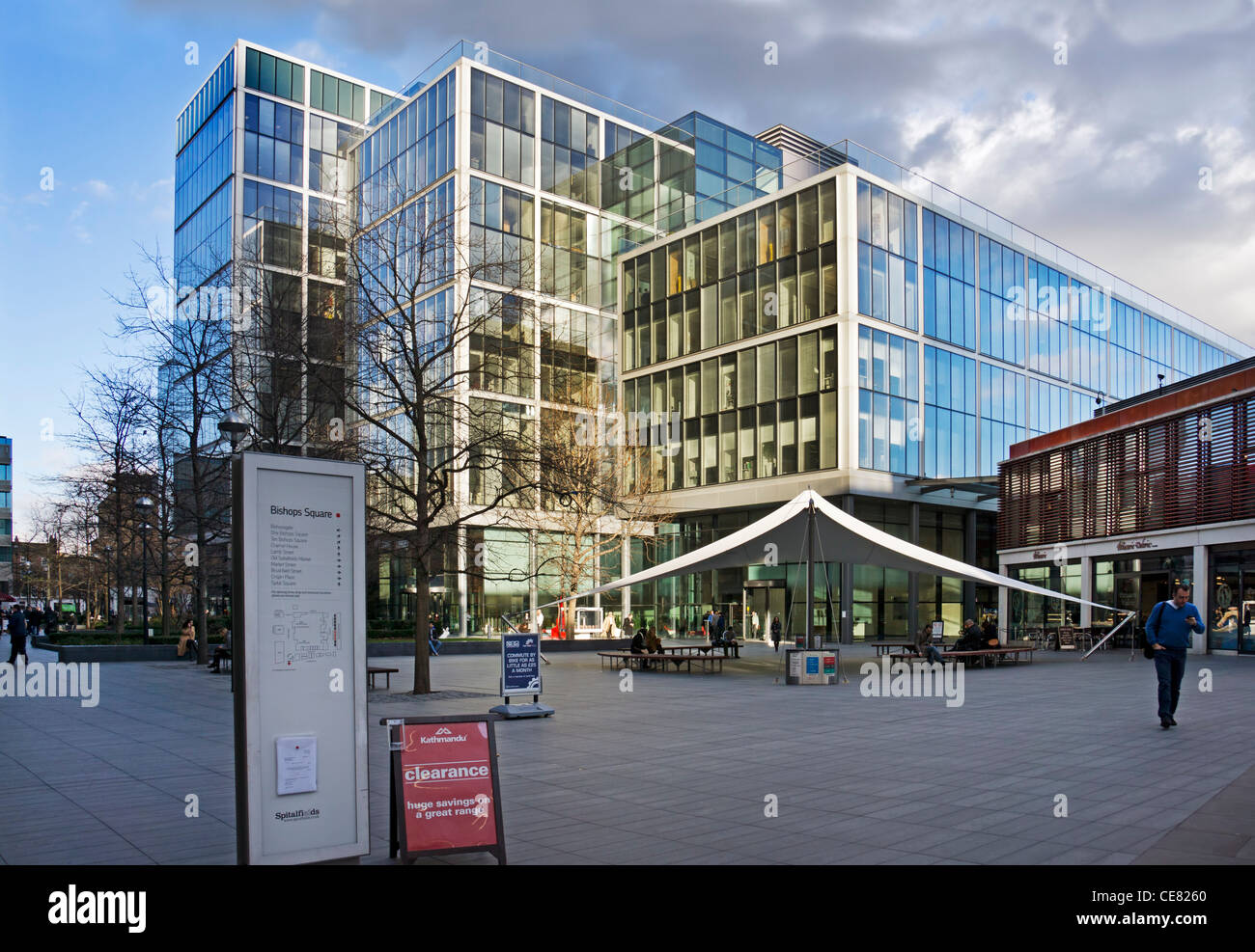 Square, Spitalfields Stock Photo Alamy