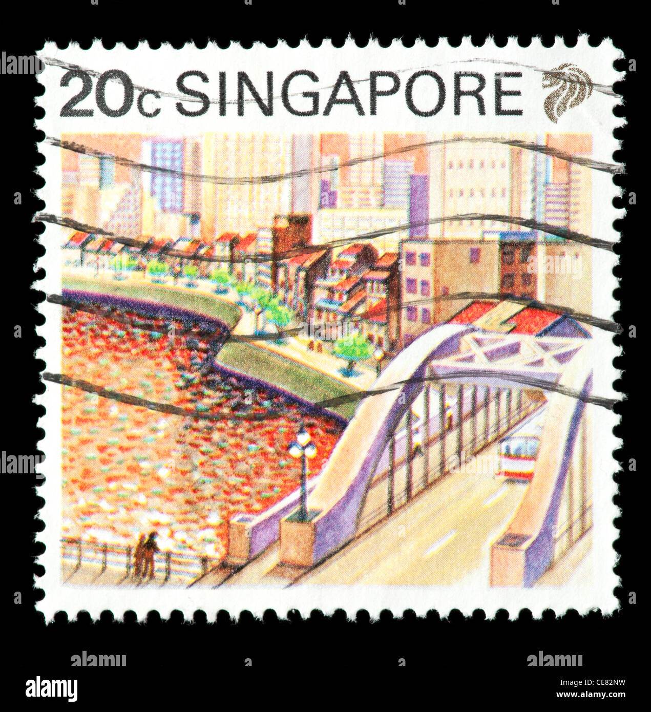 Singapore postage stamp hires stock photography and images Alamy