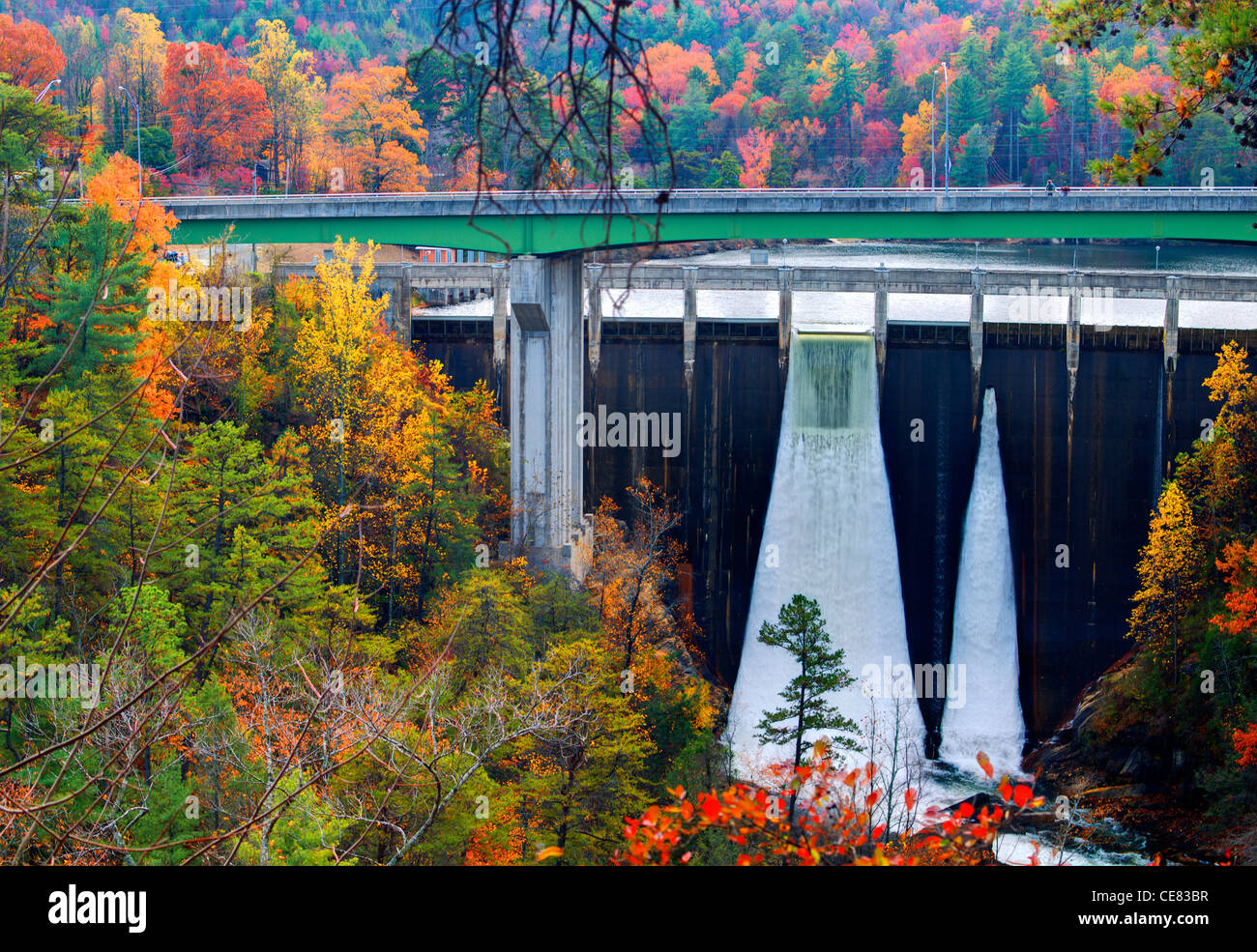 Tallulah dam hires stock photography and images Alamy