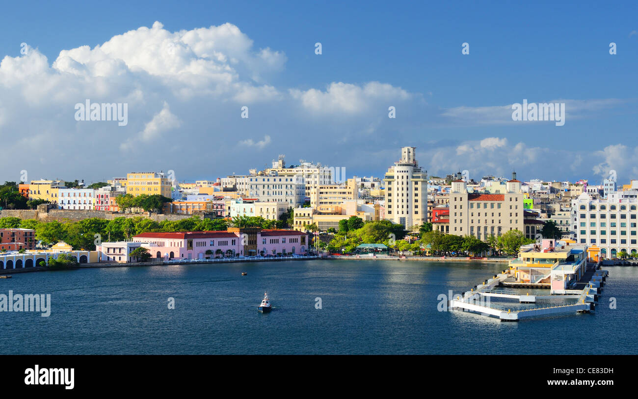 Skyline of San Juan, Puerto Rico Stock Photo - Alamy