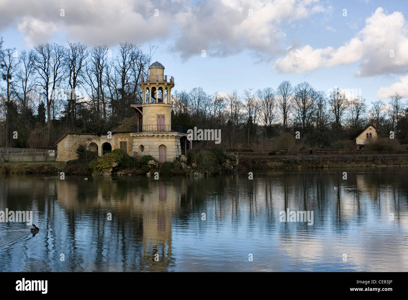 Tour de Malborough, Hameau de la Reine, Chateau de Versailles, France
