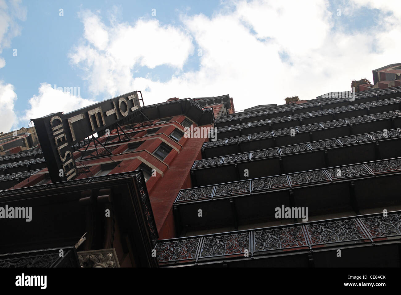 Chelsea hotel new york hi-res stock photography and images - Alamy