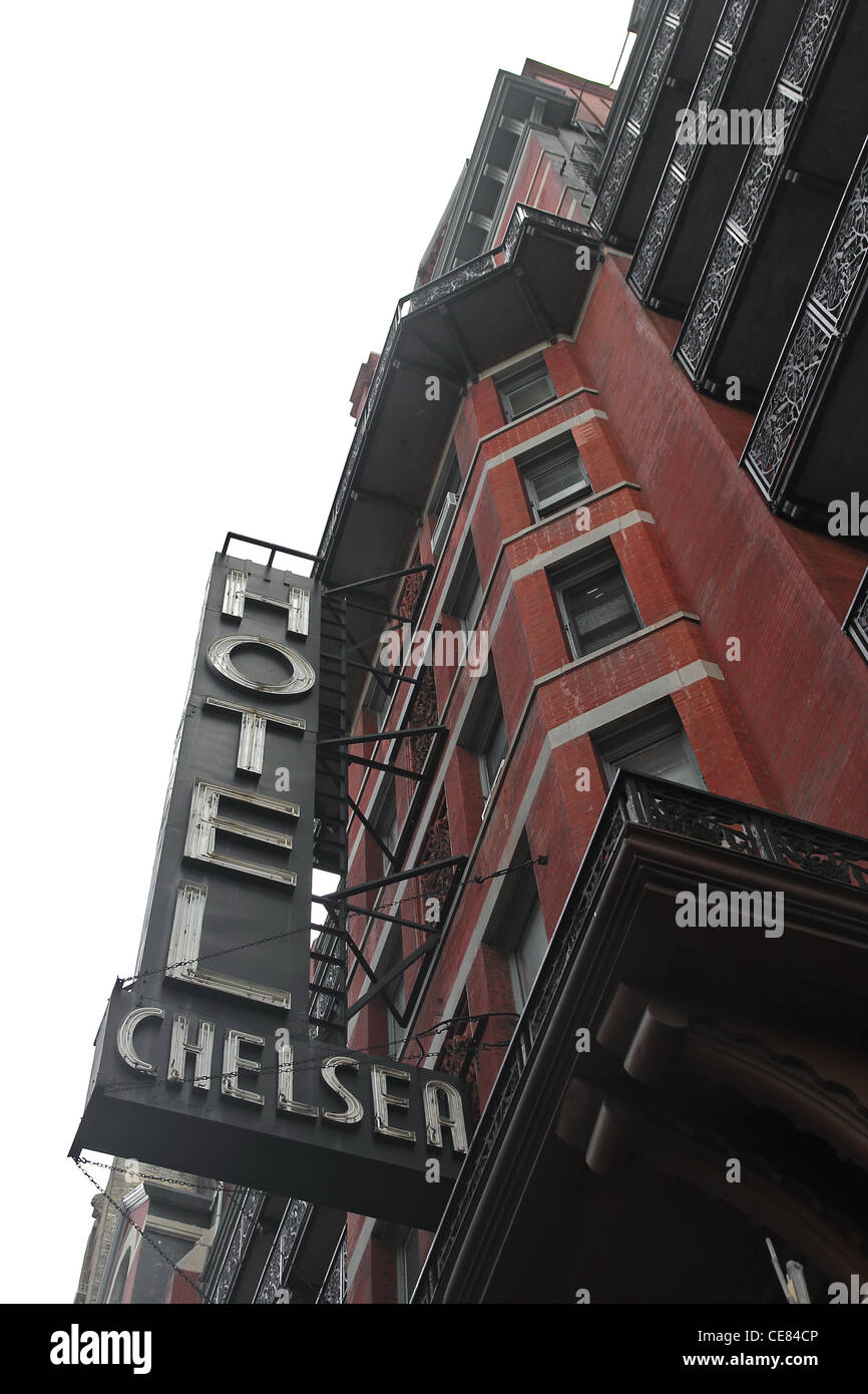 The Chelsea Hotel, New York City Stock Photo
