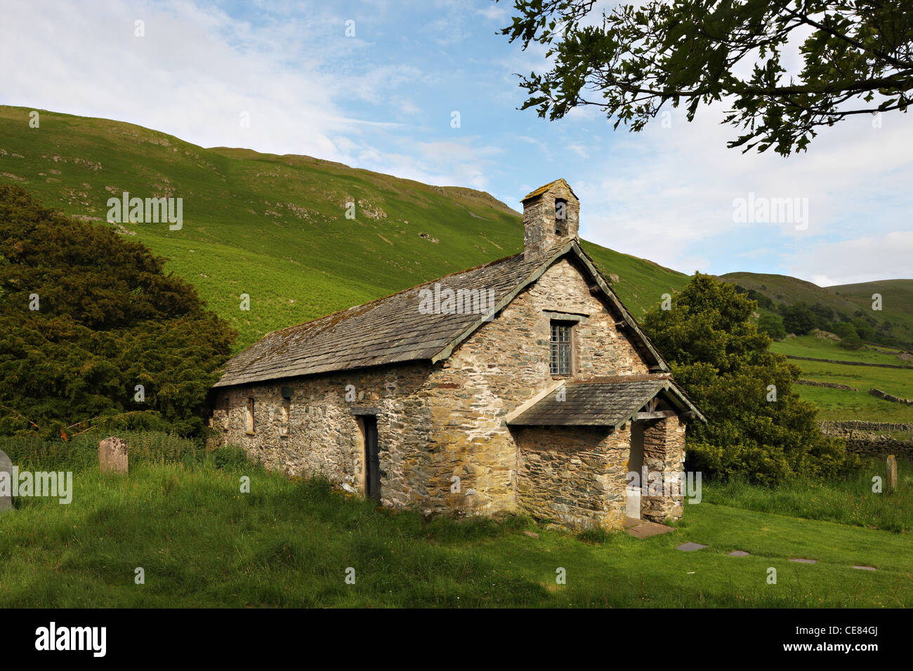 Church of St Martin, Martindale, Westmorland Stock Photo Alamy