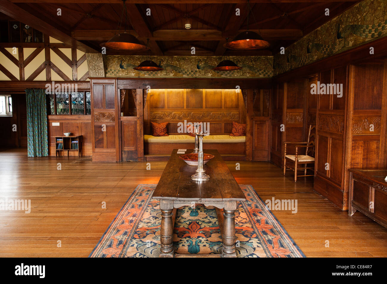 The interior of Blackwell house, filled with fine examples of the Art