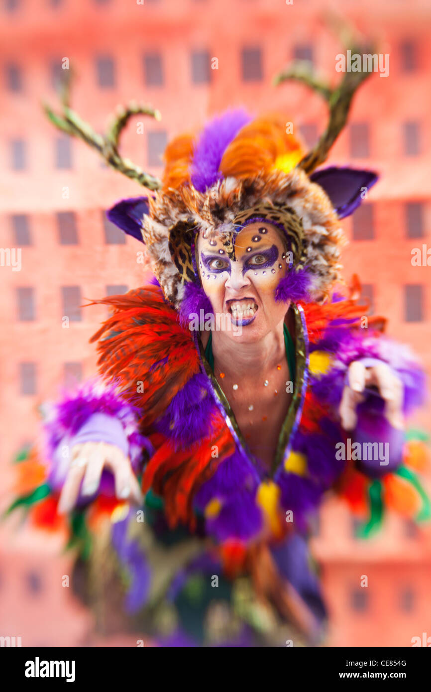 Santa Barbara Solstice Parade, Santa Barbara, California Stock Photo
