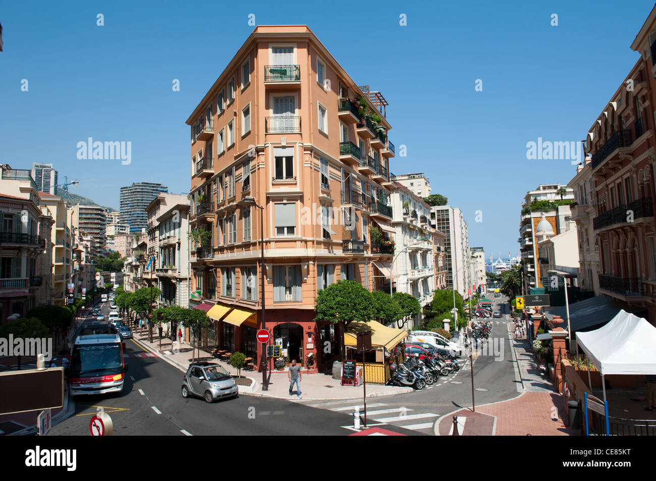11 Bis Rue Grimaldi Nice Rue Grimaldi in Monaco during F1 grand prix week Stock Photo - Alamy
