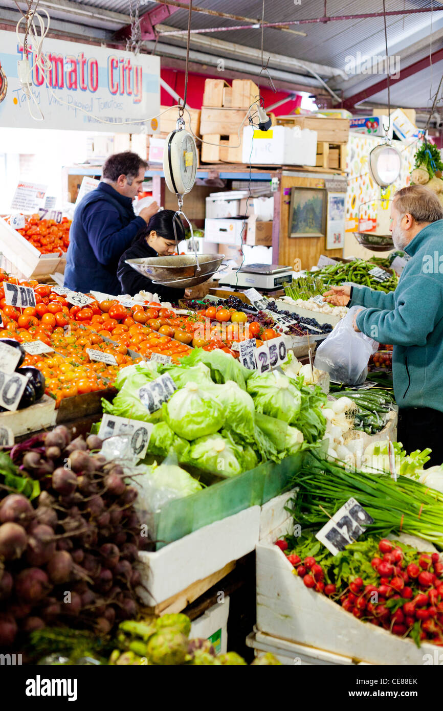 Fruit and Veg at the Victoria Market Melbourne Australia Stock Photo