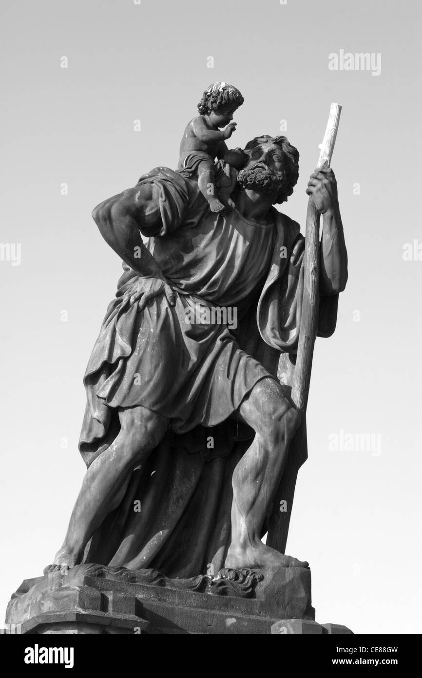 Statue des Hl. Christophorus 20 cm