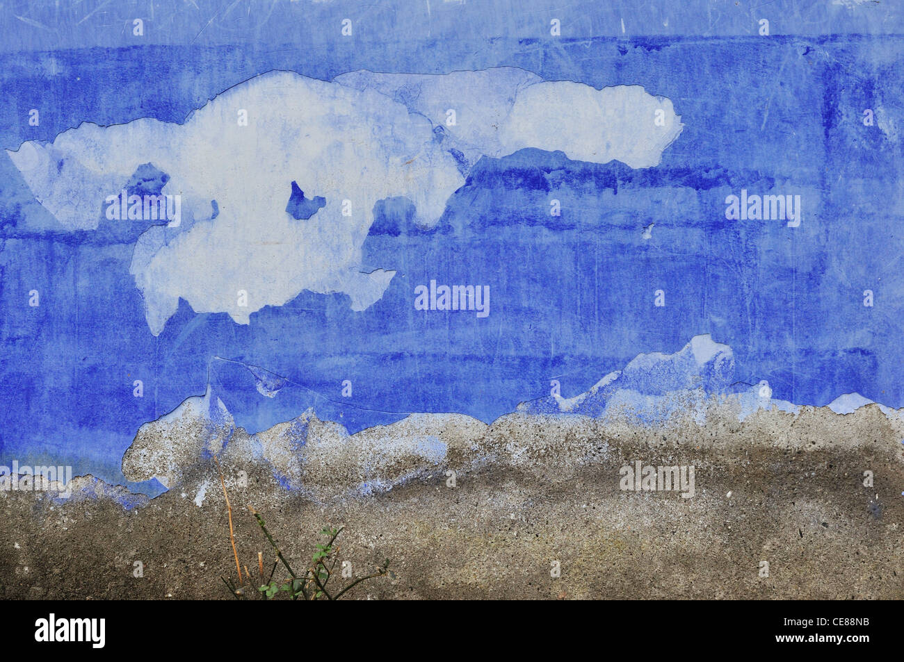 Horizontal dark blue grunge hi-res stock photography and images - Alamy
