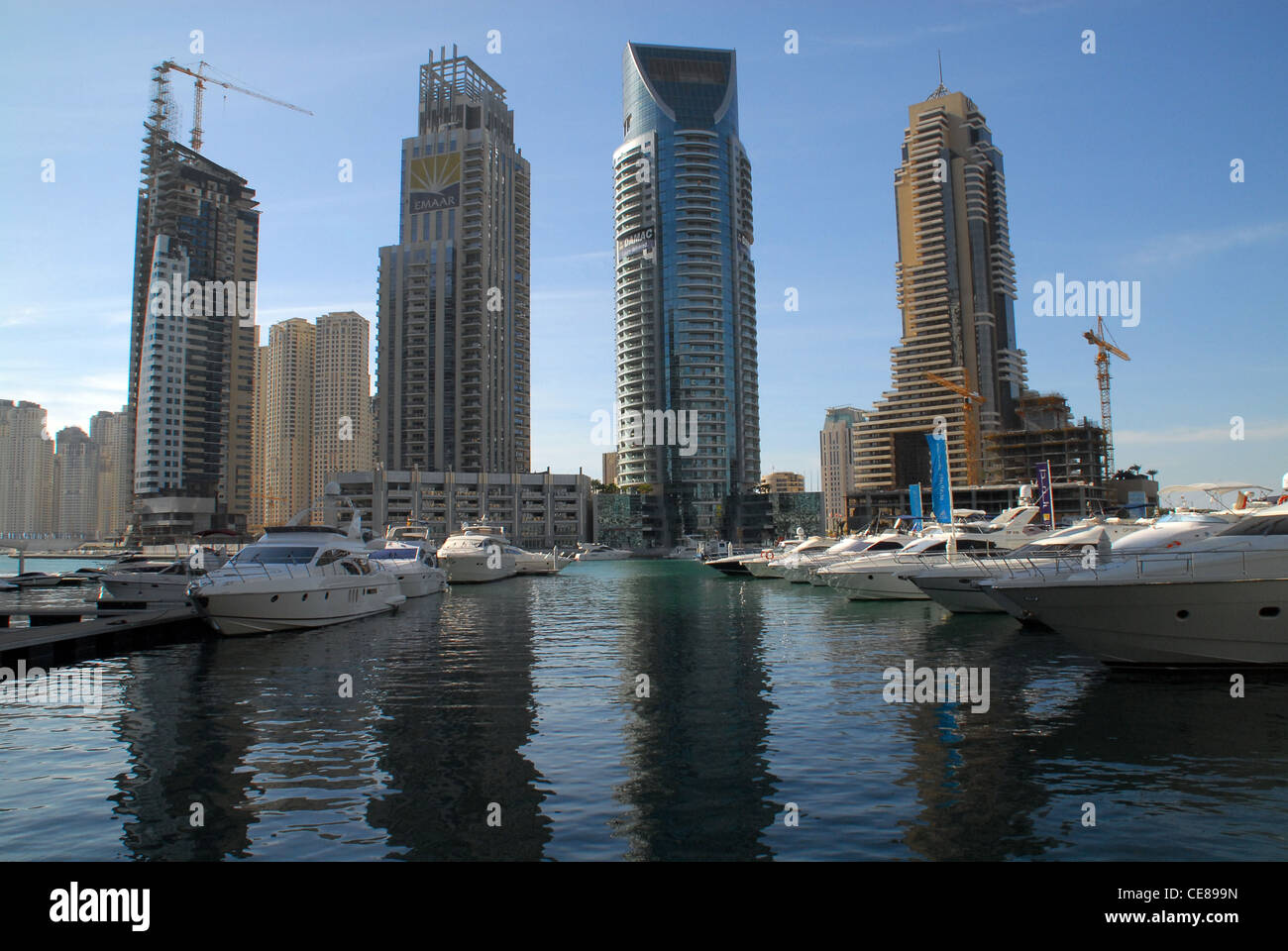 The Dubai Marina and Dubai scenes Stock Photo - Alamy