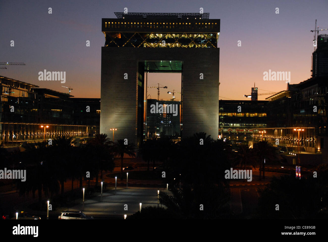 The Dubai Intl Financial Center (DIFC) representing the world's leading