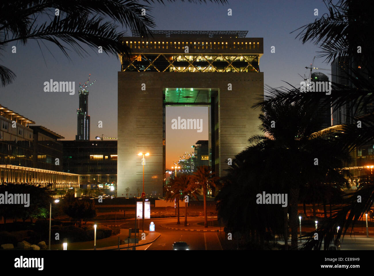 The Dubai Intl Financial Center (DIFC) representing the world's leading