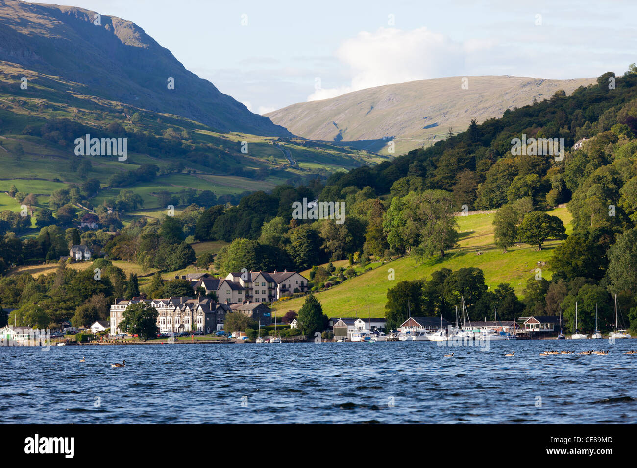 Lake Windermere Cumbria, England Stock Photo