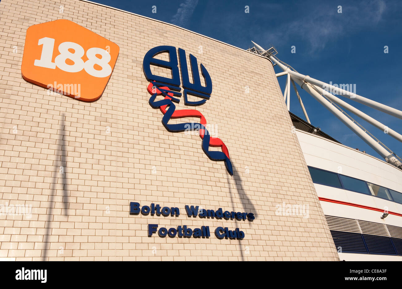 reebok stadium, bolton, lancashire, england Stock Photo