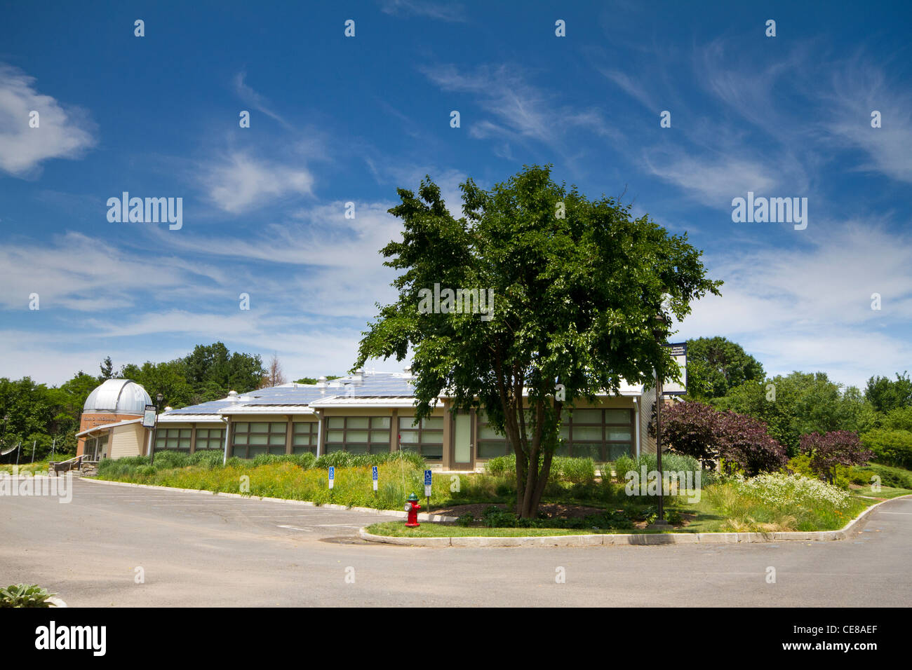 William D. McDowell observatory in Richard W. DeKorte Park Lyndhurst