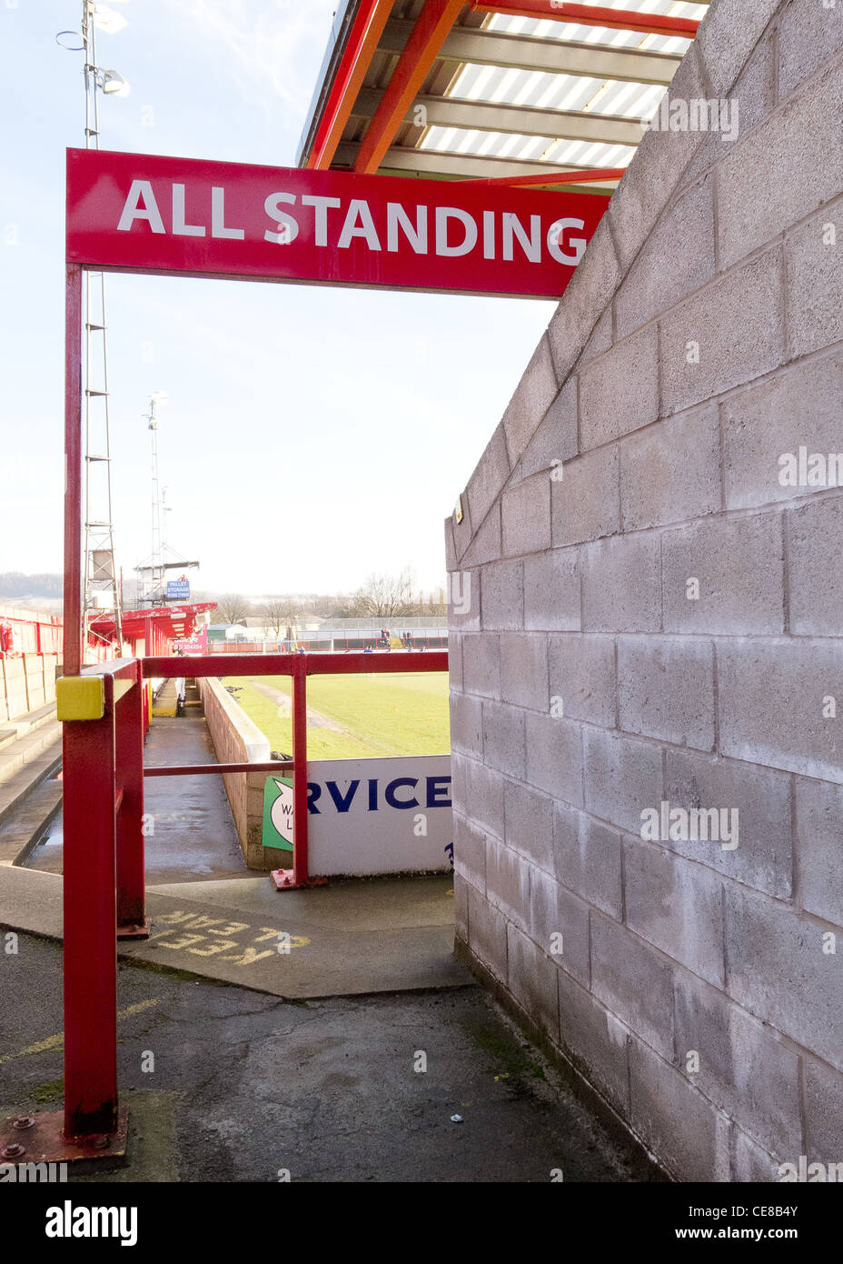 Accrington Stanley Football Ground Stock Photo - Alamy