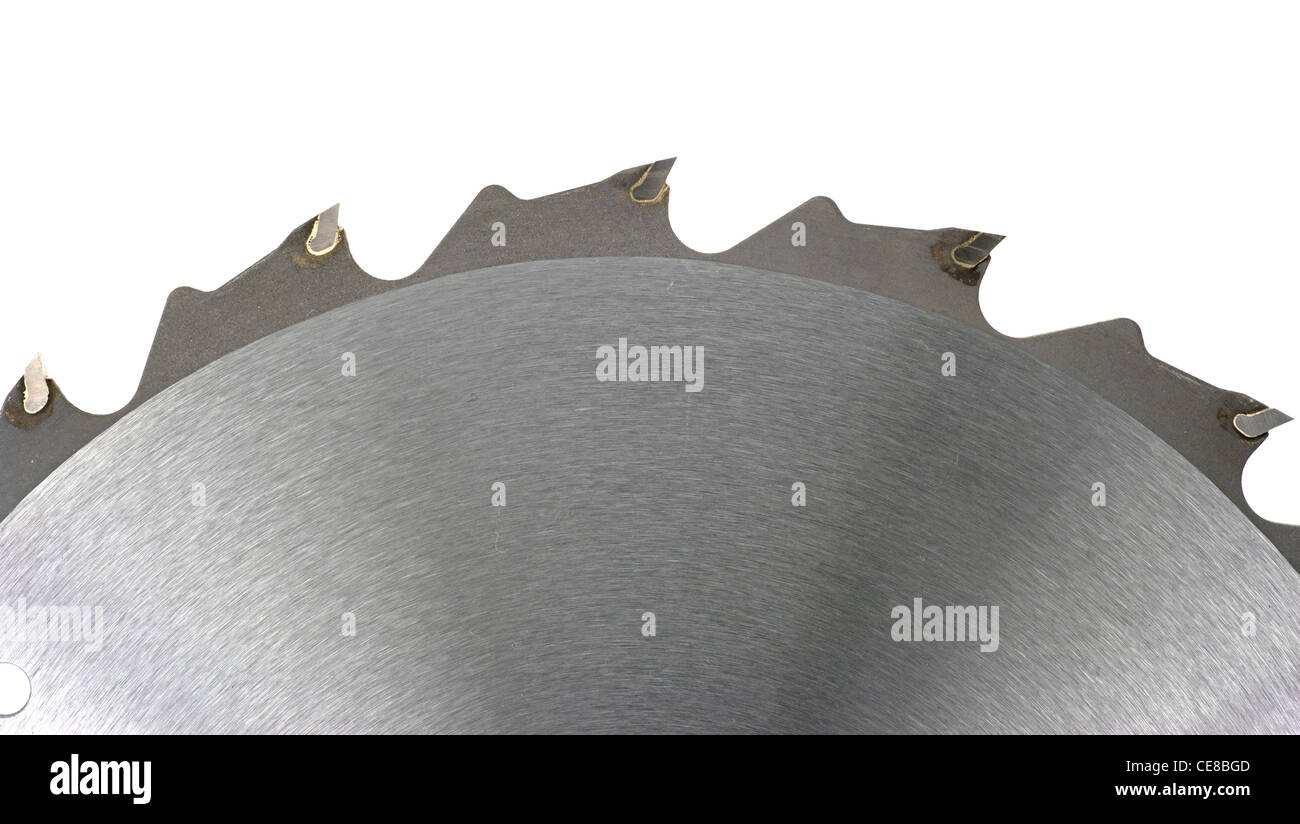 Teeth of saw blade Stock Photo - Alamy