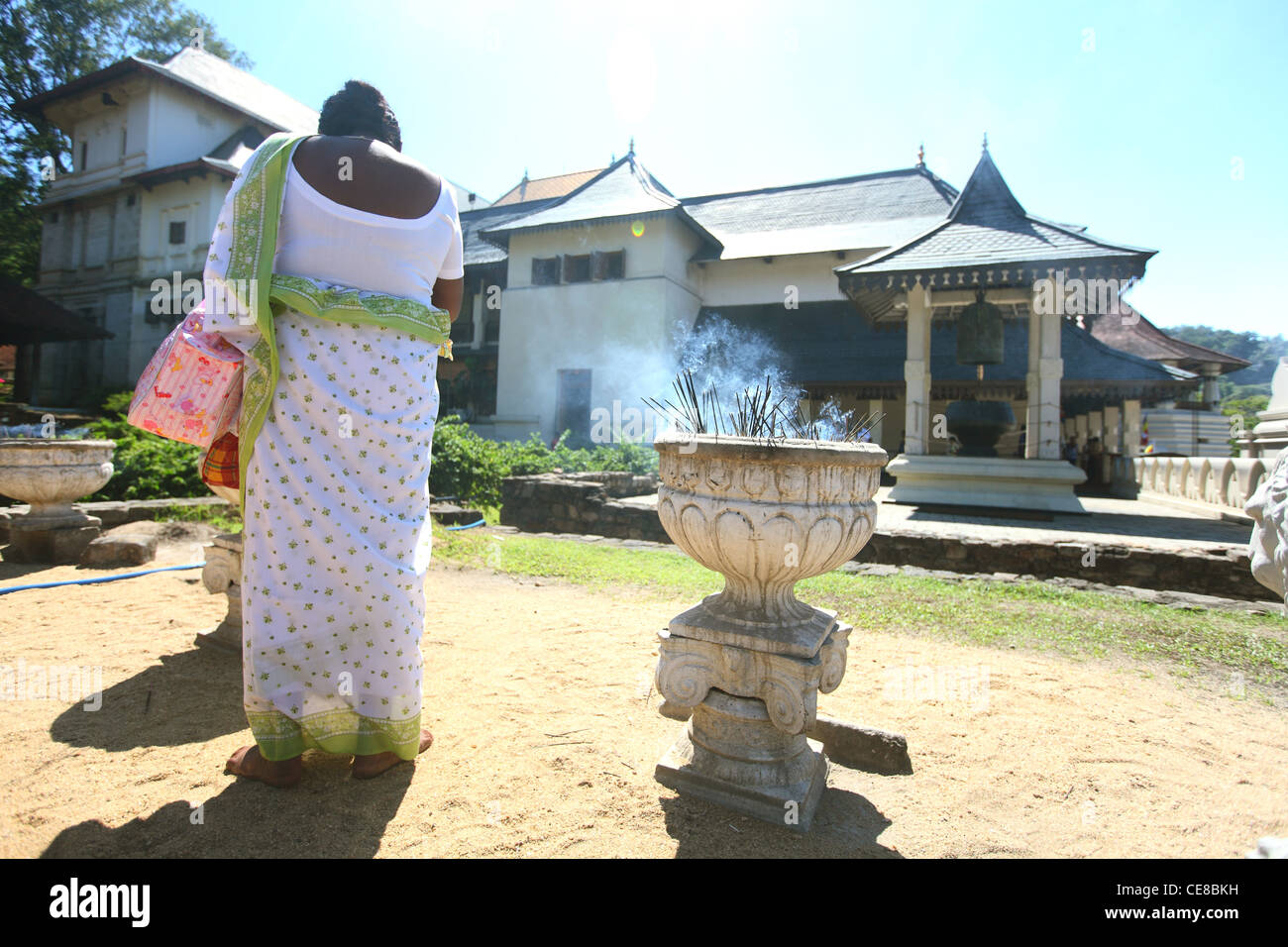 Sri Lanka, Central Province, Kandy, Temple of the Tooth, temple, tooth