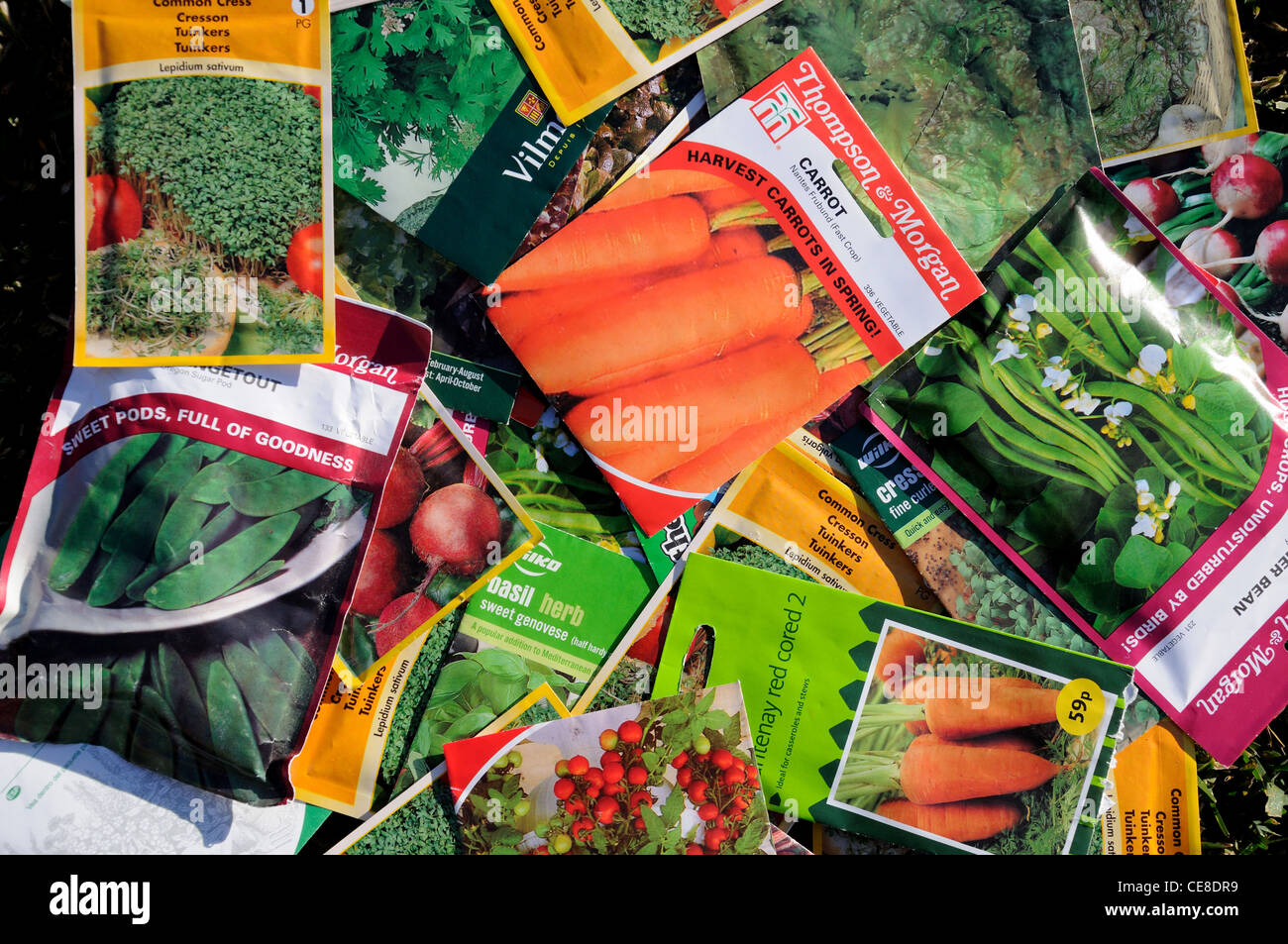 Vegetable seed packets hires stock photography and images Alamy