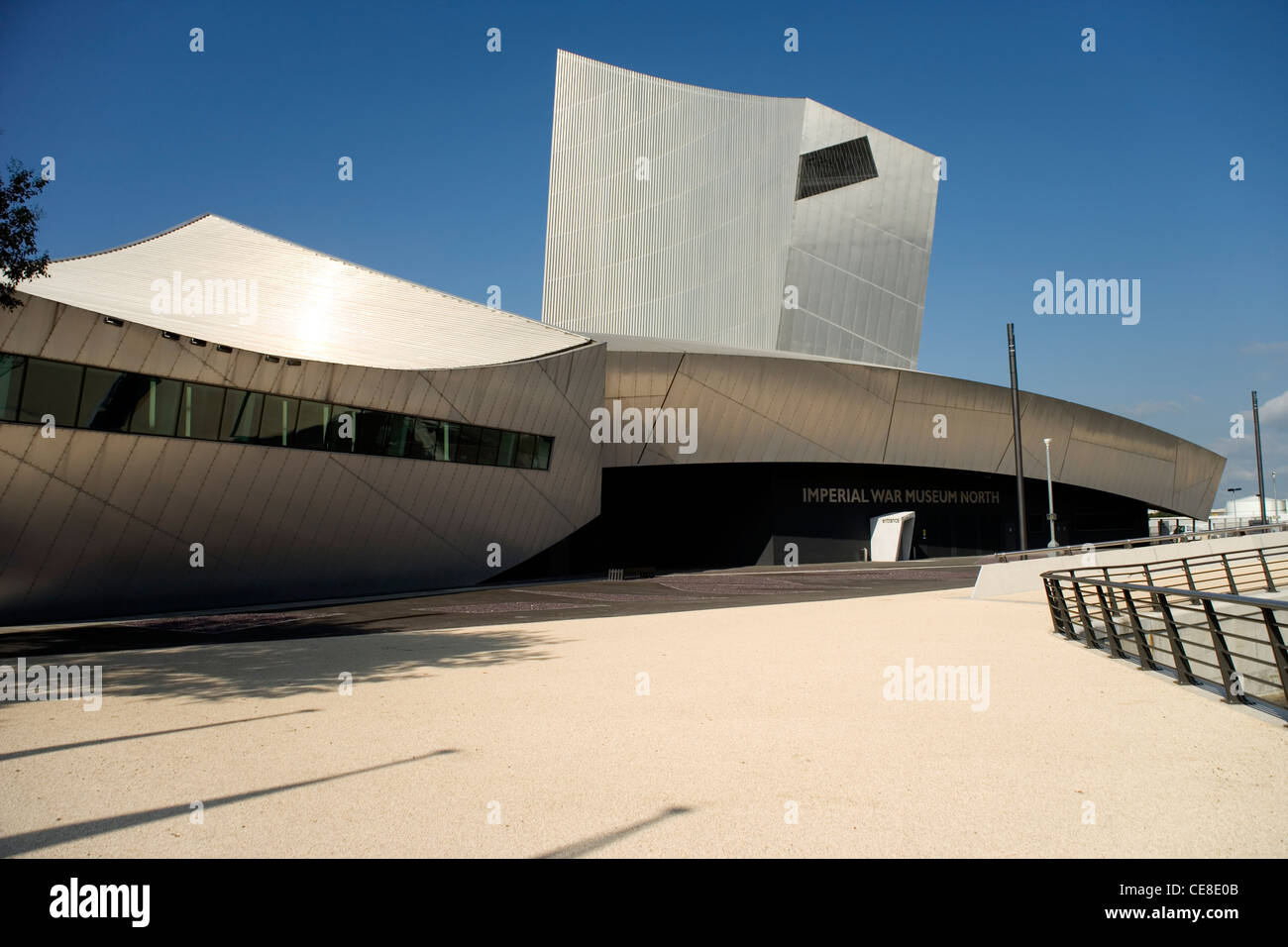 The Imperial Museum North at Salford Quays, Manchester Stock Photo - Alamy