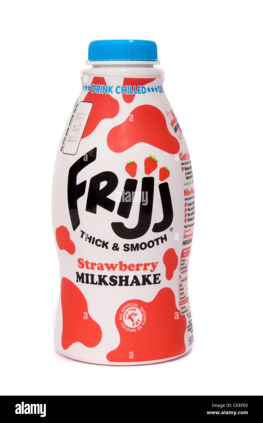 Download Strawberry Milkshake Bottle High Resolution Stock Photography And Images Alamy PSD Mockup Templates