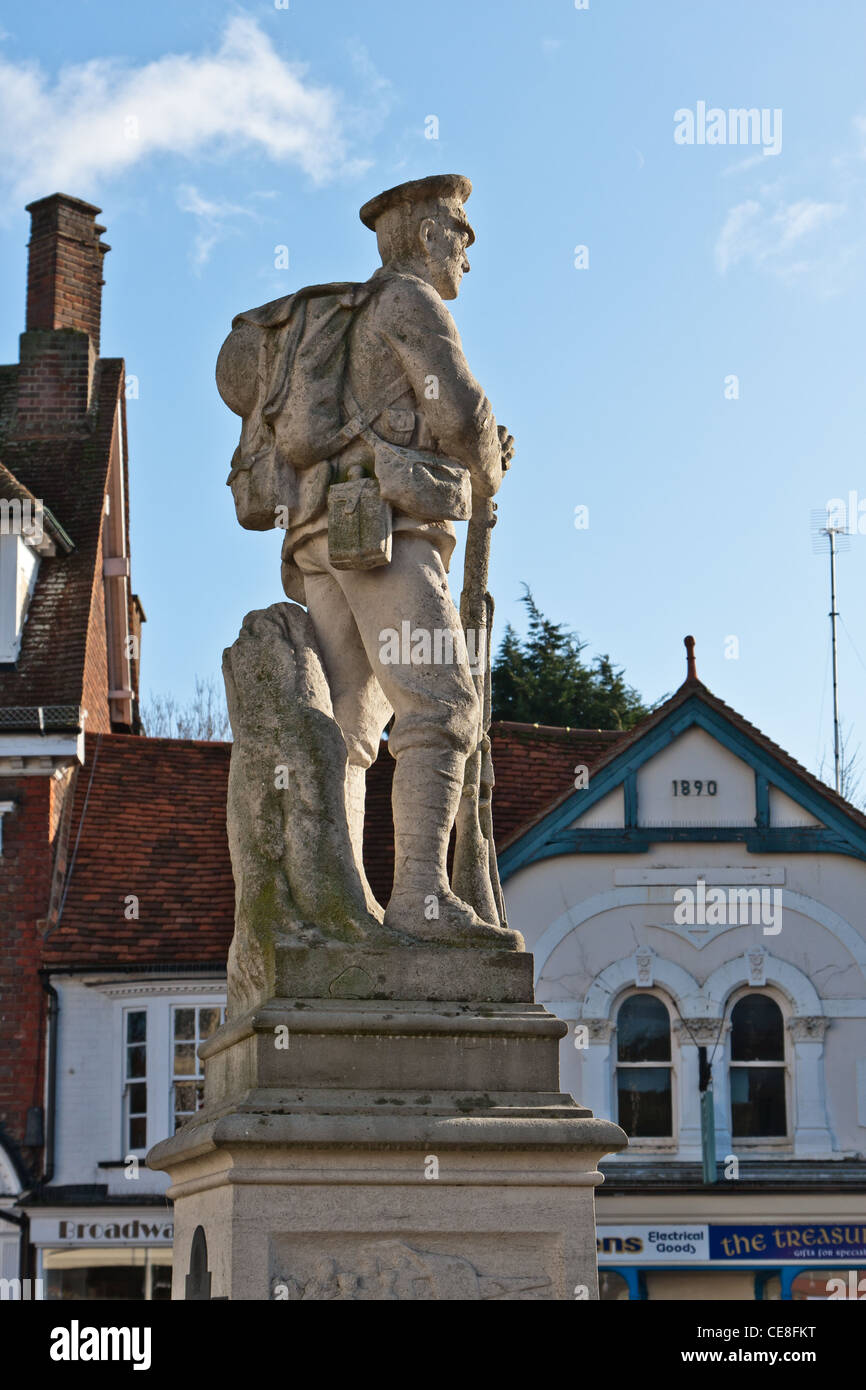 The War Memorial, Chesham Stock Photo