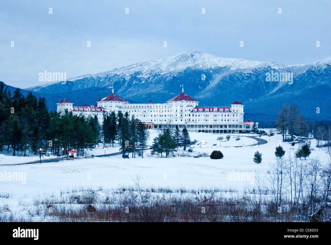 Mount Washington Hotel in Bretton Woods, New Hampshire Stock Photo Alamy