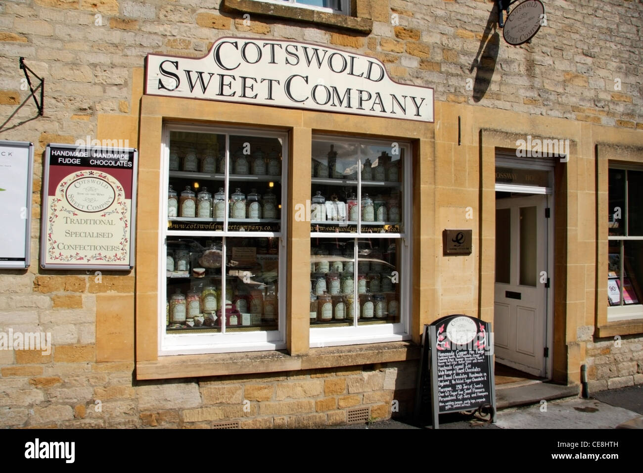 Cotswold Sweet Company shop in StowontheWold Stock Photo Alamy