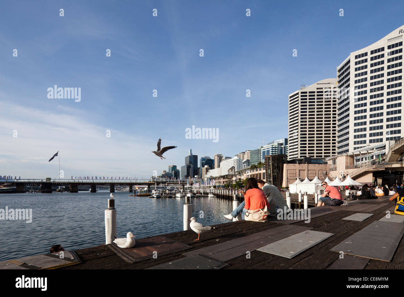 Cockle Bay, Darling Harbour, Sydney, Australia Stock Photo