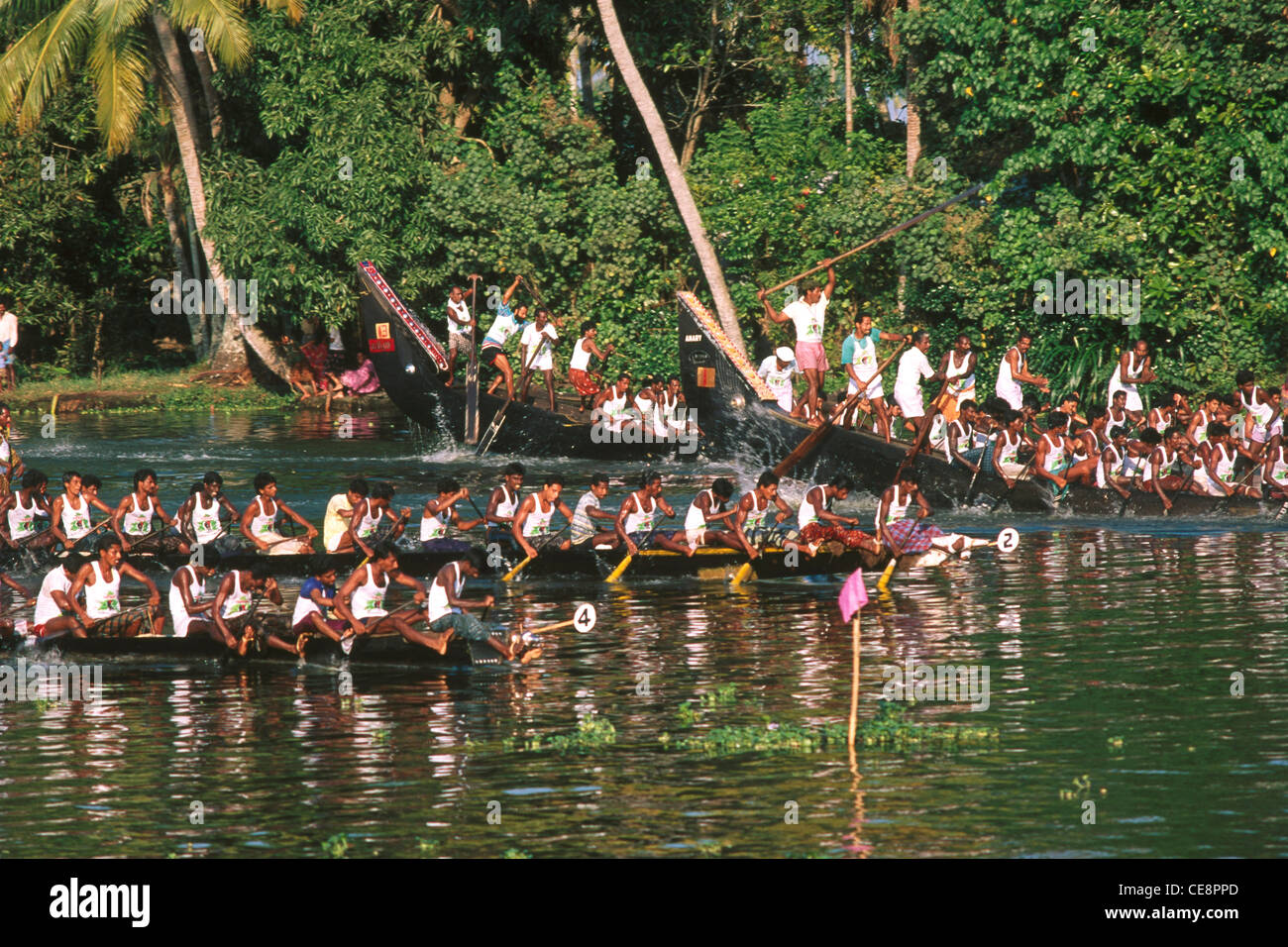 indian Boat Race Festival alappuzha Alleppey Kerala india Stock Photo