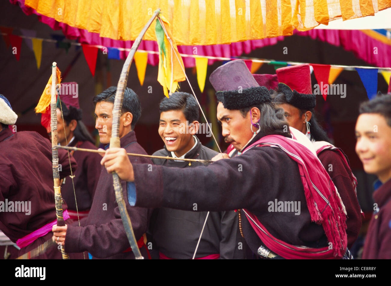 Archer ; Changspa village ; Archery competition ; ladakh festival ; leh