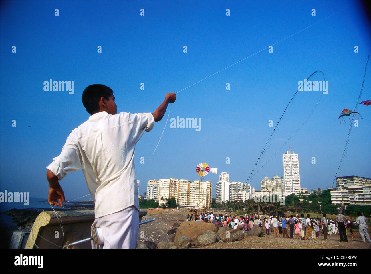 RSC 81565 Makara Sankranti indian Festival of kite ; bombay mumbai