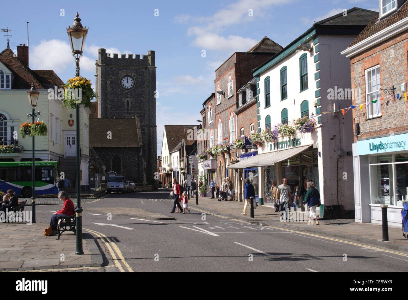 Wallingford town square hires stock photography and images Alamy