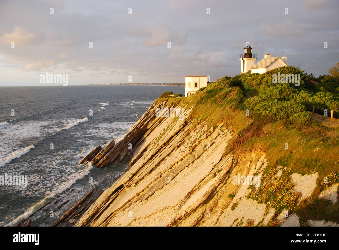 Lighthouse, Socoa, St.Jean de Luz, France, Europe Stock Photo Alamy