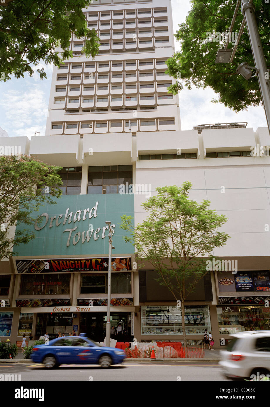 Orchard Road shopping mall in Singapore in Southeast Asia Far East. Consumerism Retail Wealth Stock Photo