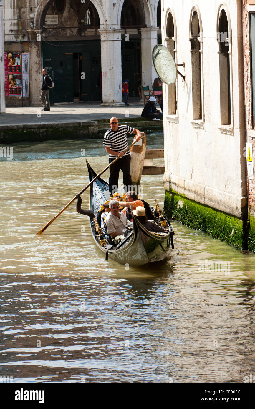 Gondolas in the Romantic City of Venice Stock Photo - Alamy