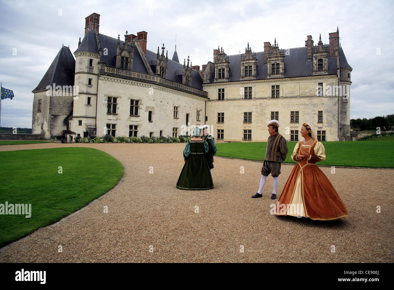 Amboise Castle France Stock Photo Alamy