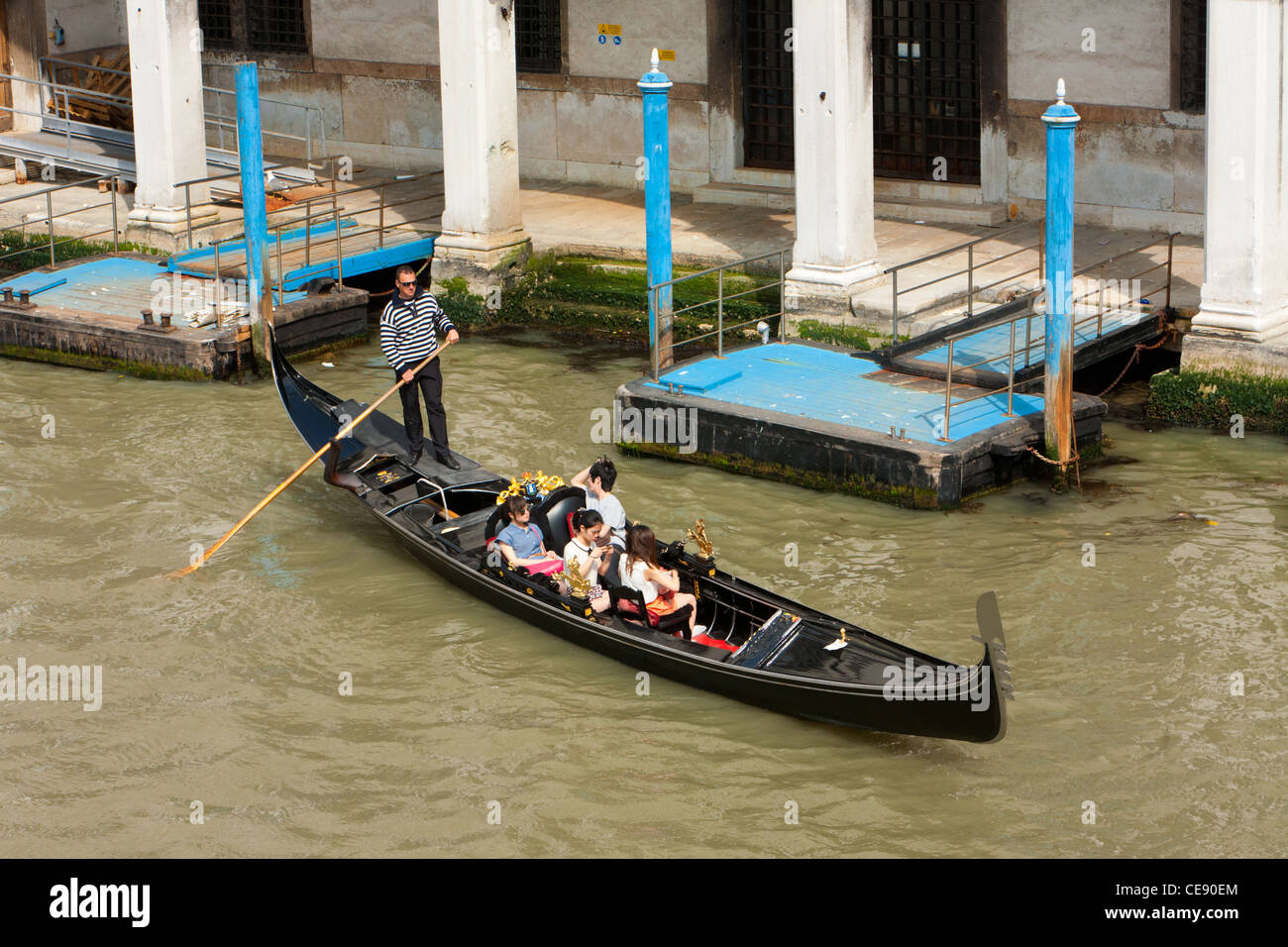 Gondolas in the Romantic City of Venice Stock Photo - Alamy