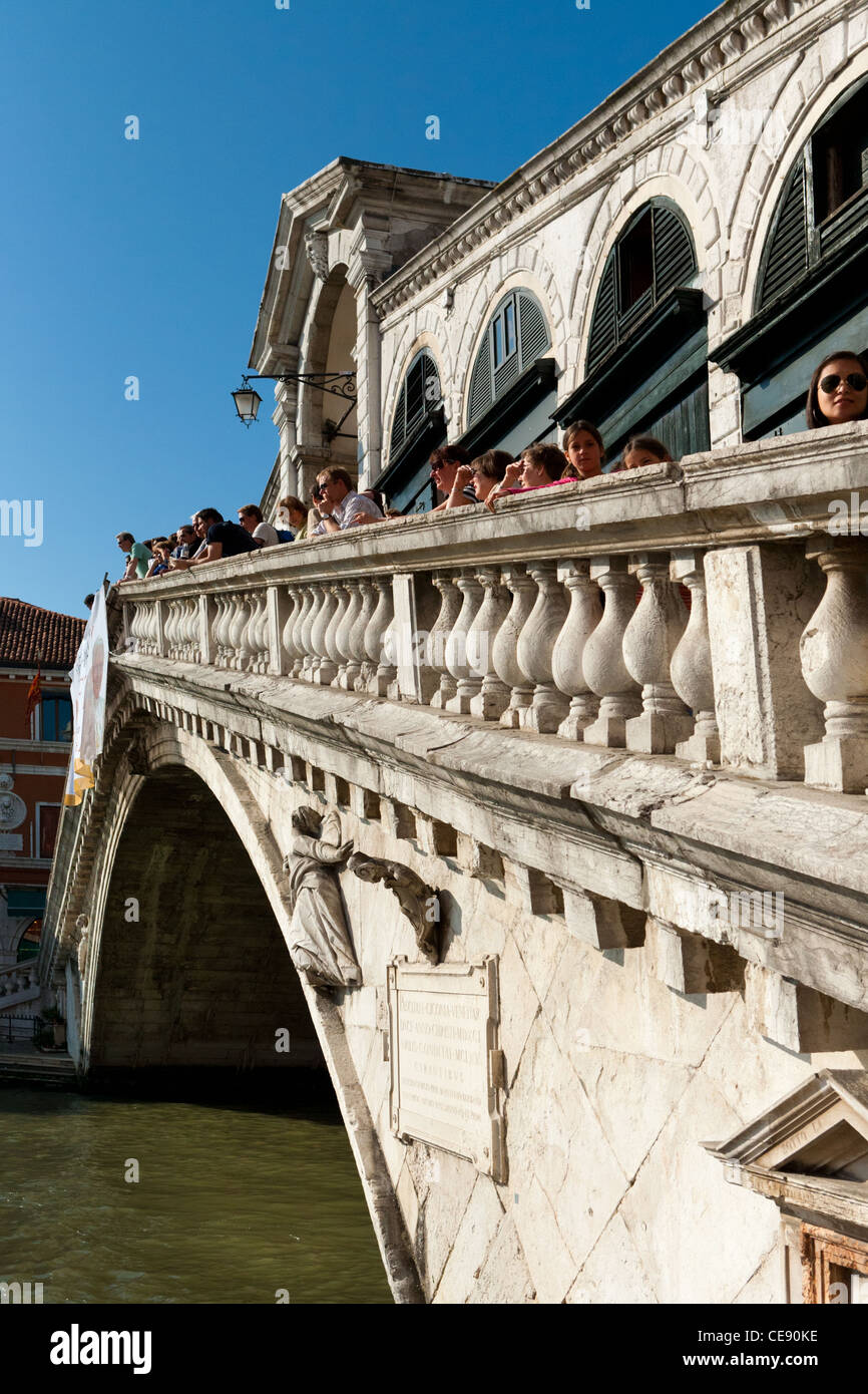 Rialto Bridge over the Grand Canal in Venice, Italy Stock Photo - Alamy
