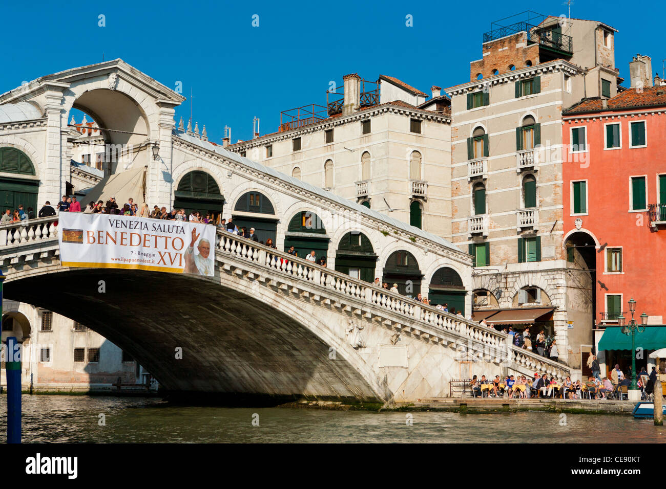 Rialto Bridge over the Grand Canal in Venice, Italy Stock Photo - Alamy