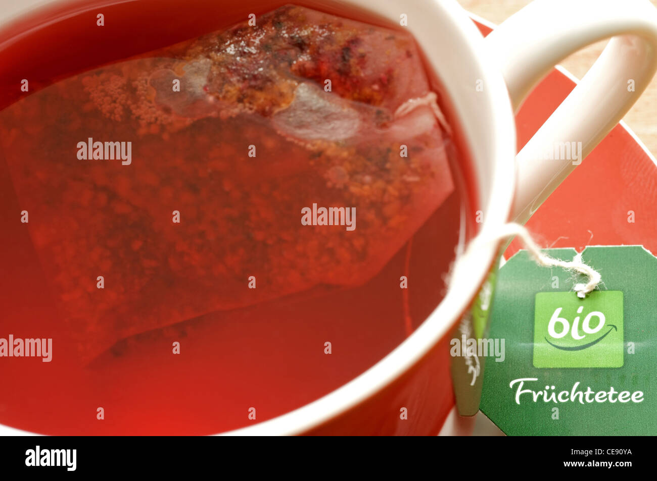 German fruit tea Stock Photo Alamy